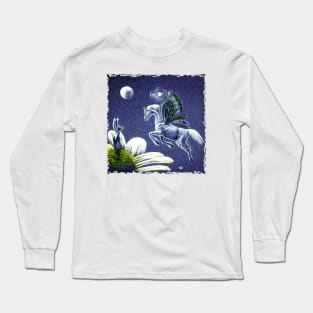 Butterfly Pegasus Mare and Foal Long Sleeve T-Shirt